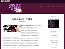 Tablet Screenshot of kizlik-zari.net